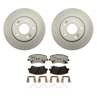 Raybestos® - Element3™ Front Brake Kit with Hybrid Pads