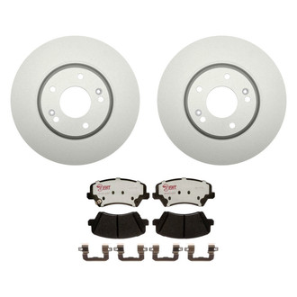 Raybestos® - Element3™ Plain Front Brake Kit with Hybrid Pads