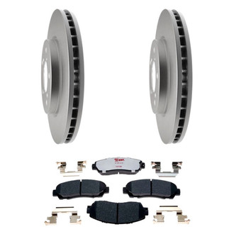 Raybestos® - Element3™ 1-Piece Brake Kit with Hybrid Brake Pads