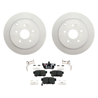 Raybestos® BNDL-1269-31021028 - Element3™ Plain Rear Brake Kit with Hybrid Pads