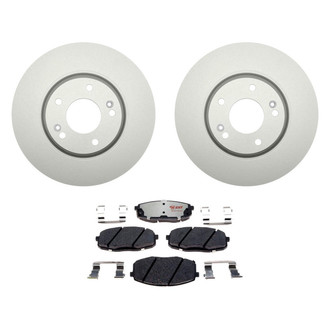 Raybestos® - Element3™ Plain Front Brake Kit with Hybrid Pads