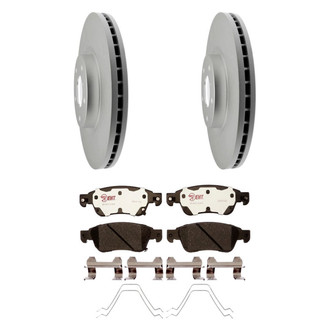 Raybestos® - Element3™ Plain Front Brake Kit with Hybrid Pads