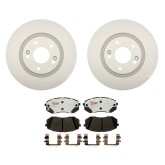 Raybestos® - Element3™ Plain Brake Kit with Hybrid Pads