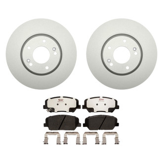 Raybestos® - Element3™ Plain Front Brake Kit with Hybrid Pads