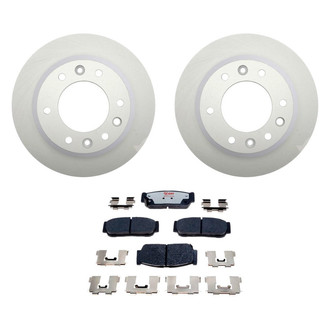 Raybestos® - Element3™ Plain Rear Brake Kit with Hybrid Pads