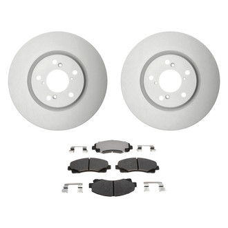 Raybestos® - Element3™ Plain Front Brake Kit with Hybrid Pads