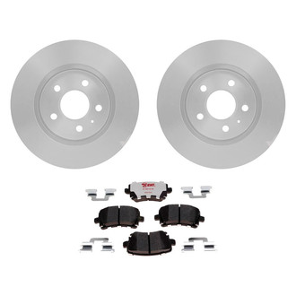 Raybestos® - Element3™ Plain Rear Brake Kit with Hybrid Pads