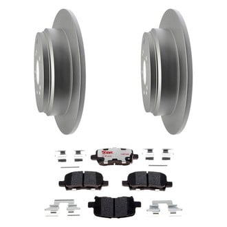 Raybestos® - Element3™ Plain Rear Brake Kit with Hybrid Pads
