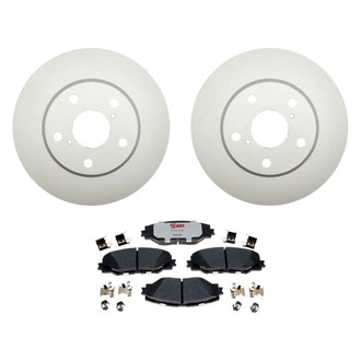 Raybestos® - Element3™ Plain Front Brake Kit with Hybrid Pads