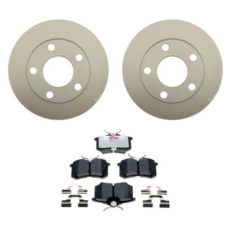 Raybestos® - Element3™ Plain Rear Brake Kit with Hybrid Pads