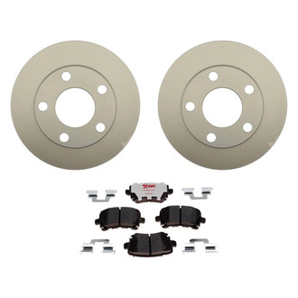 Raybestos® - Element3™ Plain Rear Brake Kit with Hybrid Pads