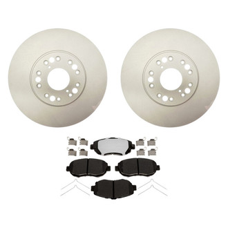 Raybestos® - Element3™ Plain Front Brake Kit with Hybrid Pads