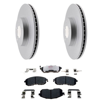 Raybestos® - Element3™ Plain Front Brake Kit with Hybrid Pads