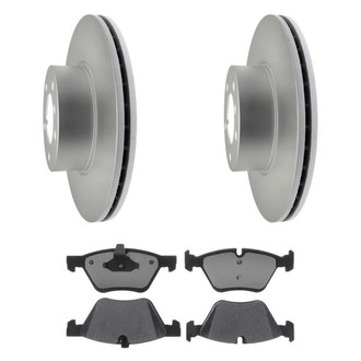Raybestos® - Element3™ Plain Front Brake Kit with Hybrid Pads