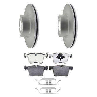 Raybestos® - Element3™ Plain Front Brake Kit with Hybrid Pads