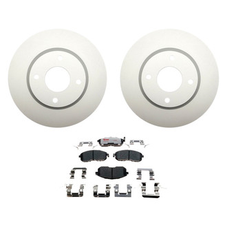 Raybestos® - Element3™ Plain Front Brake Kit with Hybrid Pads