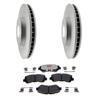 Raybestos® BNDL-1269-31021311 - Element3™ Plain Front Brake Kit with Hybrid Pads