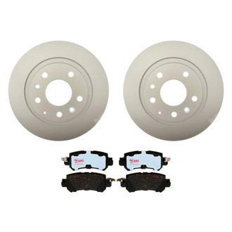 Raybestos® - Element3™ Plain Rear Brake Kit with Hybrid Pads