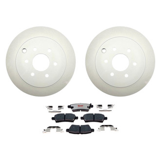 Raybestos® - Element3™ Plain Rear Brake Kit with Hybrid Pads