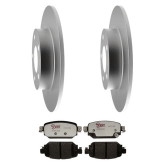 Raybestos® BNDL-1269-31021336 - Element3™ Plain Rear Brake Kit with Hybrid Pads