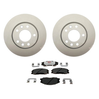 Raybestos® - Element3™ Plain Front Brake Kit with Hybrid Pads