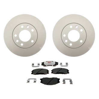 Raybestos® - Element3™ Plain Front Brake Kit with Hybrid Pads
