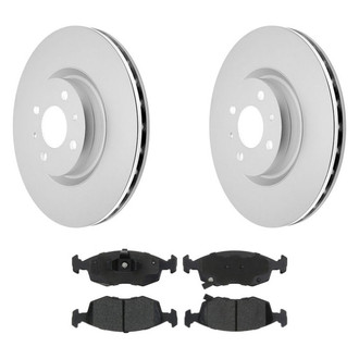 Raybestos® - Element3™ Plain Front Brake Kit with Ceramic Pads