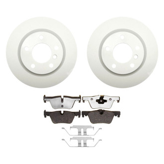 Raybestos® - Element3™ Plain Rear Brake Kit with Hybrid Pads