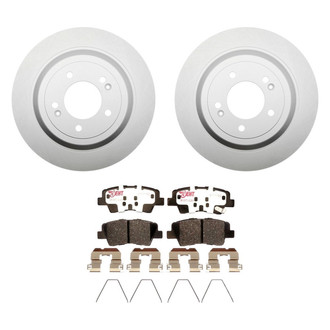 Raybestos® - Element3™ Rear Brake Kit with Hybrid Pads