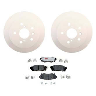 Raybestos® - Element3™ Plain Rear Brake Kit with Hybrid Pads