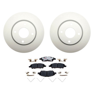 Raybestos® - Element3™ Plain Front Brake Kit with Hybrid Pads