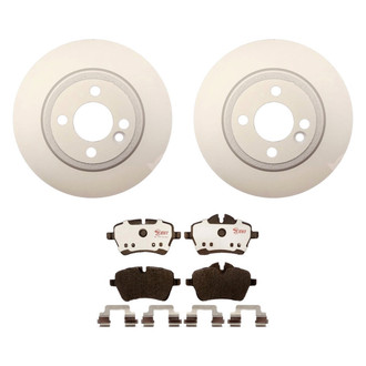 Raybestos® - Element3™ Plain Front Brake Kit with Hybrid Pads