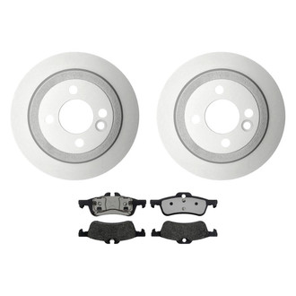 Raybestos® - Element3™ Plain Rear Brake Kit with Hybrid Pads