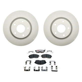 Raybestos® - Element3™ Plain Front Brake Kit with Hybrid Pads