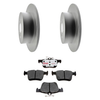 Raybestos® - Element3™ Plain Rear Brake Kit with Hybrid Pads