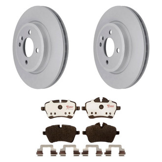 Raybestos® BNDL-1269-31021595 - Element3™ Plain Front Brake Kit with Hybrid Pads