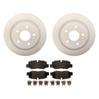 Raybestos® - Element3™ 1-Piece Brake Kit with Semi-Metallic Brake Pads