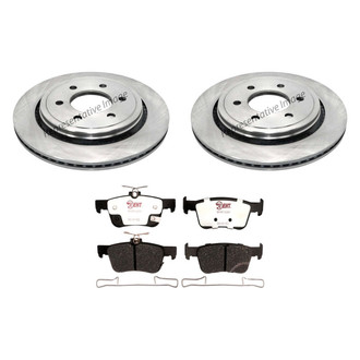 Raybestos® BNDL-1269-31021693 - Element3™ Rear Brake Kit with Hybrid Pads
