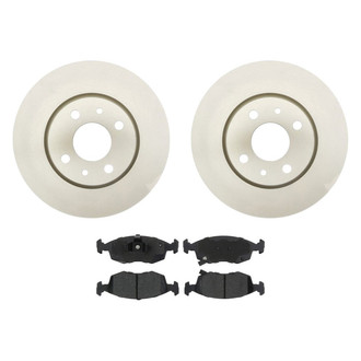 Raybestos® - Element3™ Plain Front Brake Kit with Ceramic Pads