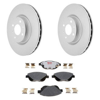 Raybestos® - Element3™ 1-Piece Brake Kit with Hybrid Brake Pads
