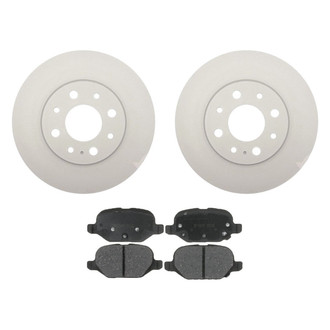 Raybestos® - Element3™ Plain Rear Brake Kit with Ceramic Pads