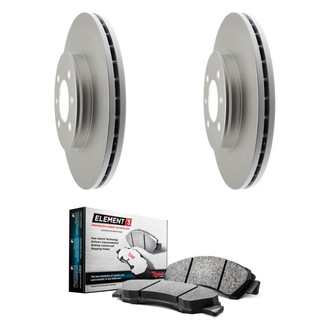 Raybestos® - Element3™ 1-Piece Brake Kit with Hybrid Brake Pads