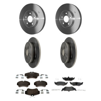 Raybestos® - R-Line™ Brake Kit with Semi-Metallic Pads
