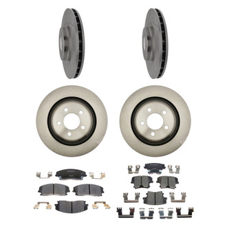 Raybestos® - R-Line™ Plain Brake Kit with Ceramic Pads