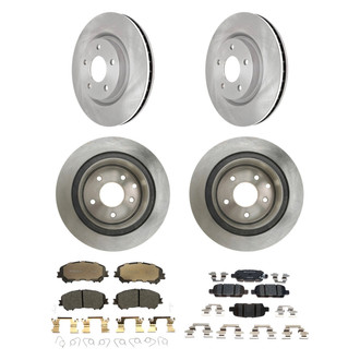 Raybestos® - R-Line™ 1-Piece Brake Kit with Ceramic Brake Pads