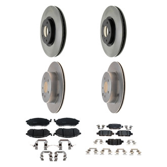 Raybestos® - R-Line™ 1-Piece Brake Kit with Ceramic Brake Pads