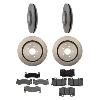 Raybestos® - R-Line™ 1-Piece Brake Kit with Ceramic Brake Pads