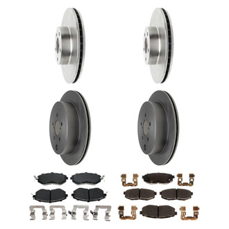 Raybestos® - R-Line™ 1-Piece Brake Kit with Ceramic Brake Pads