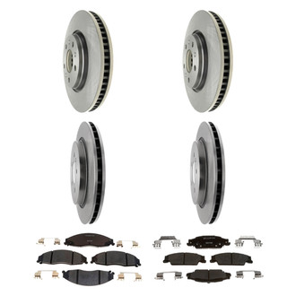 Raybestos® - R-Line™ Plain Brake Kit with Ceramic Pads