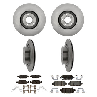 Raybestos® - R-Line™ 1-Piece Brake Kit with Ceramic Brake Pads